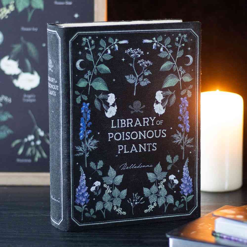 Something Different - Library of Poisonous Plants Book Shaped BoÃ®te dÃ©corative - Multicolore